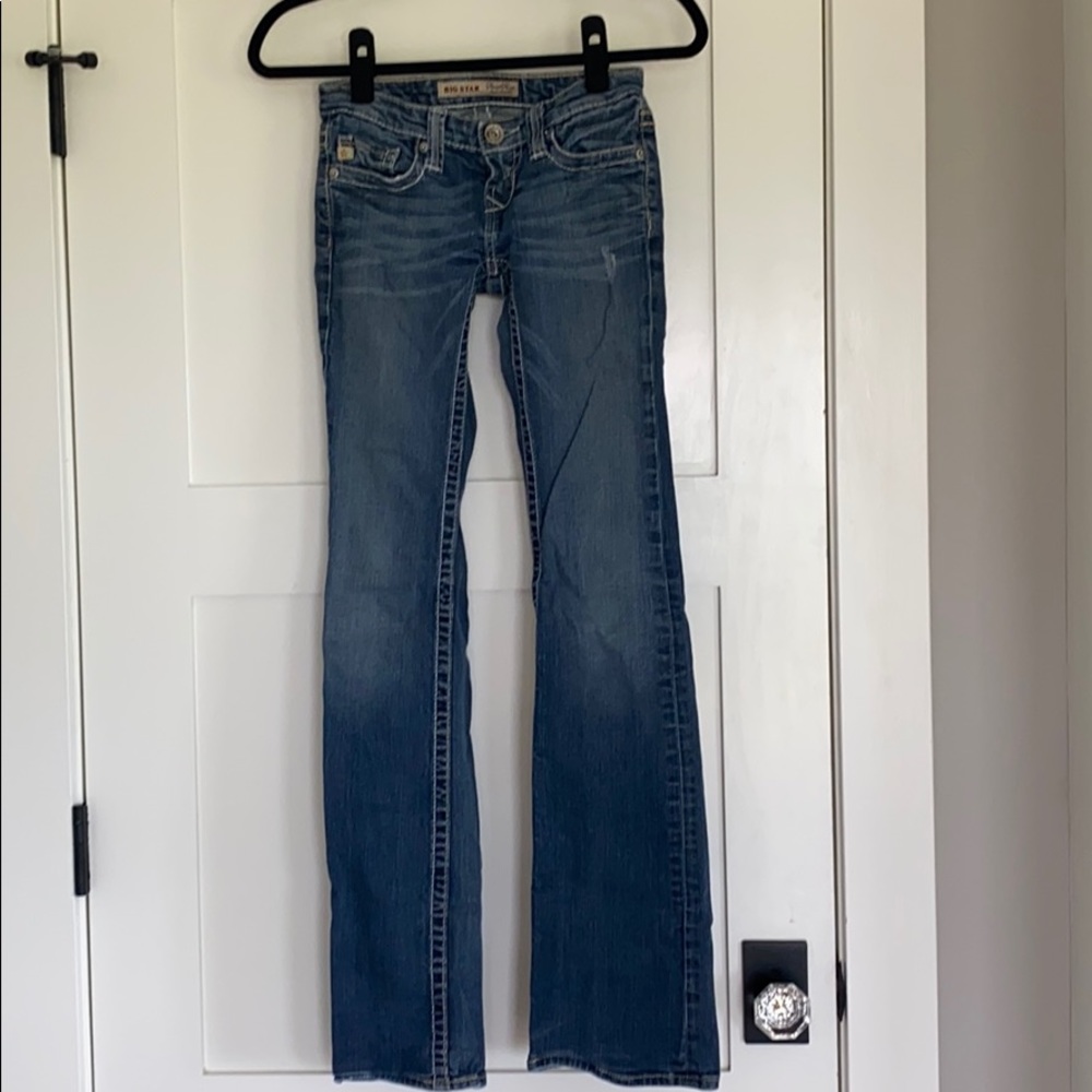 Big star denim jeans in a 23 long